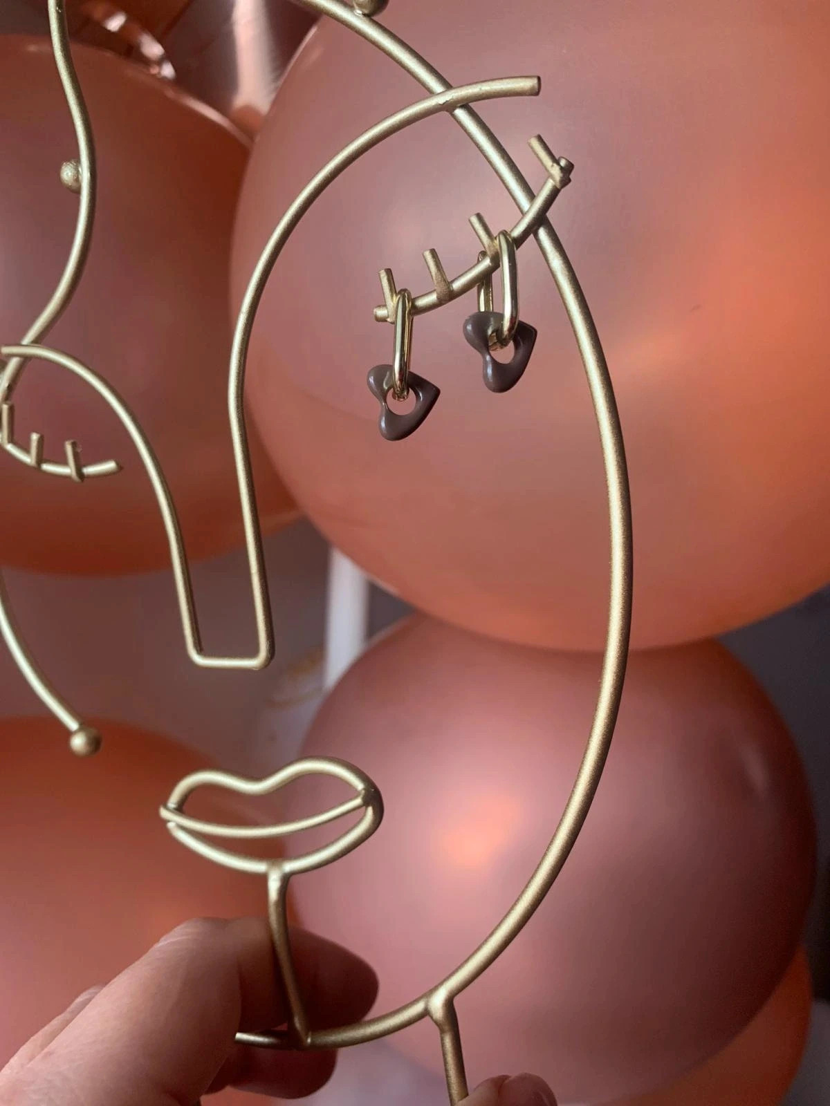 Boucles d'oreilles coeur 3