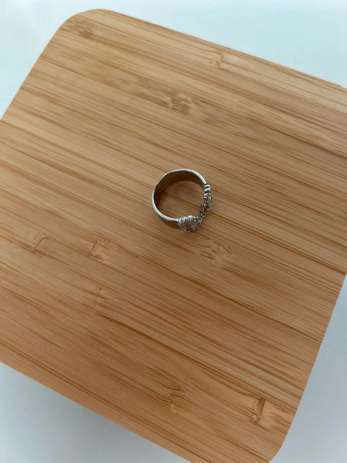 Bague avec chaînettes – boutique indépendante – taille Ajustable 2