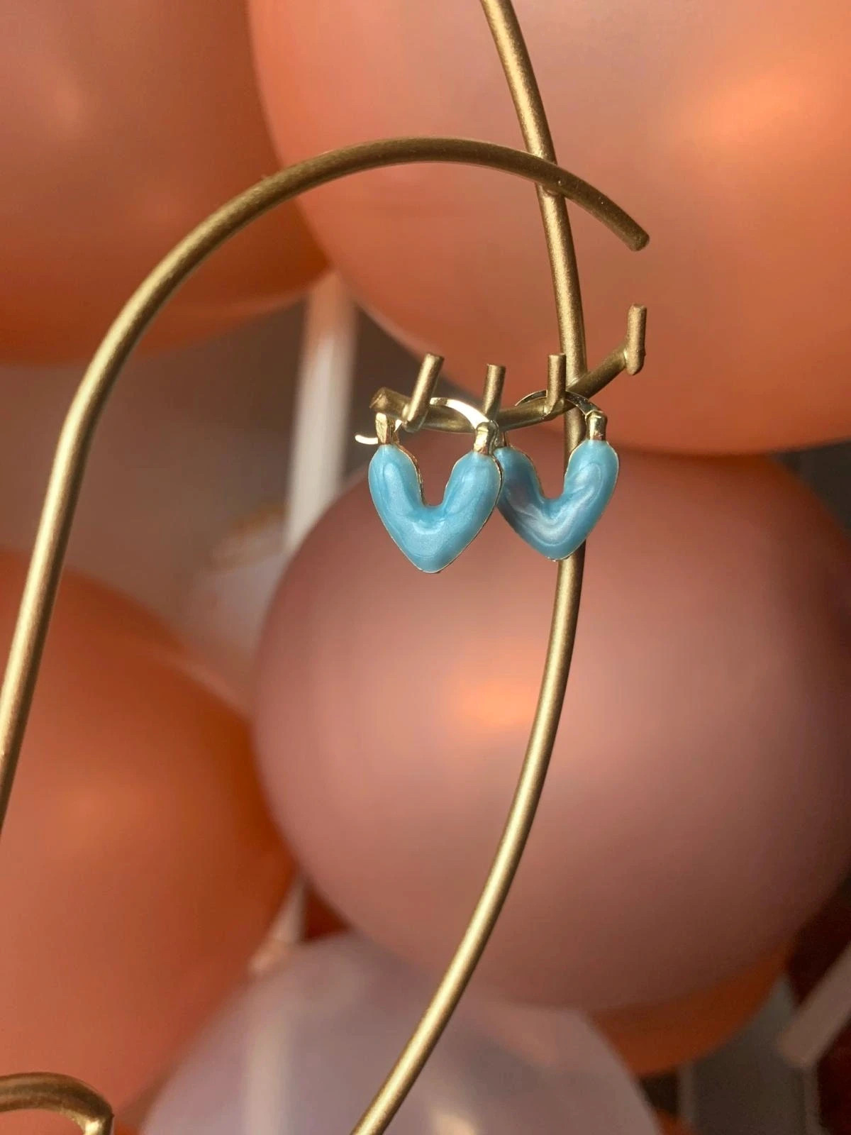 Boucles d'oreilles turquoise – boutique indépendante – taille Taille unique 3