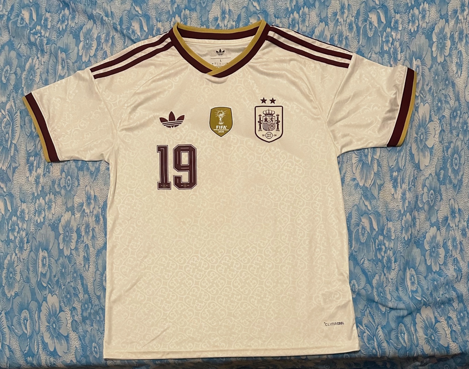 Maillot Espagne Lamine Yamal – Adidas – taille L 3