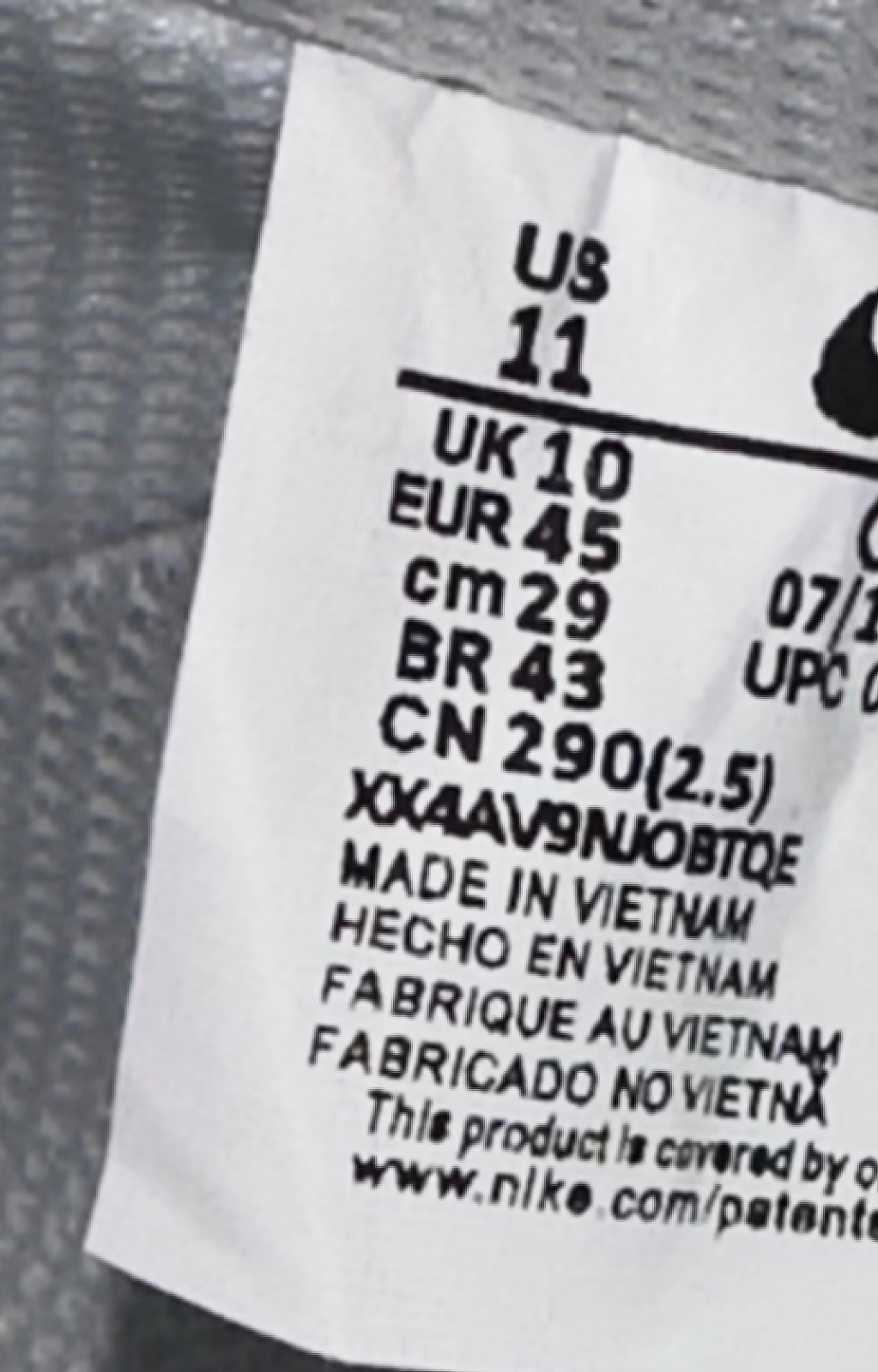 Baskets Nike Air Force 1 Blanches – Nike – taille EU 45 7
