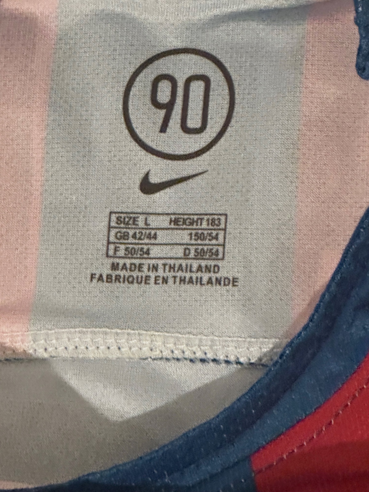 Maillot Barça, Ronaldinho – Nike – taille L 2