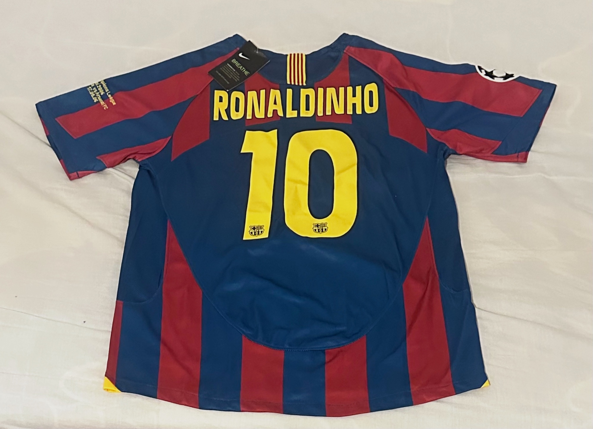 Maillot Barça, Ronaldinho