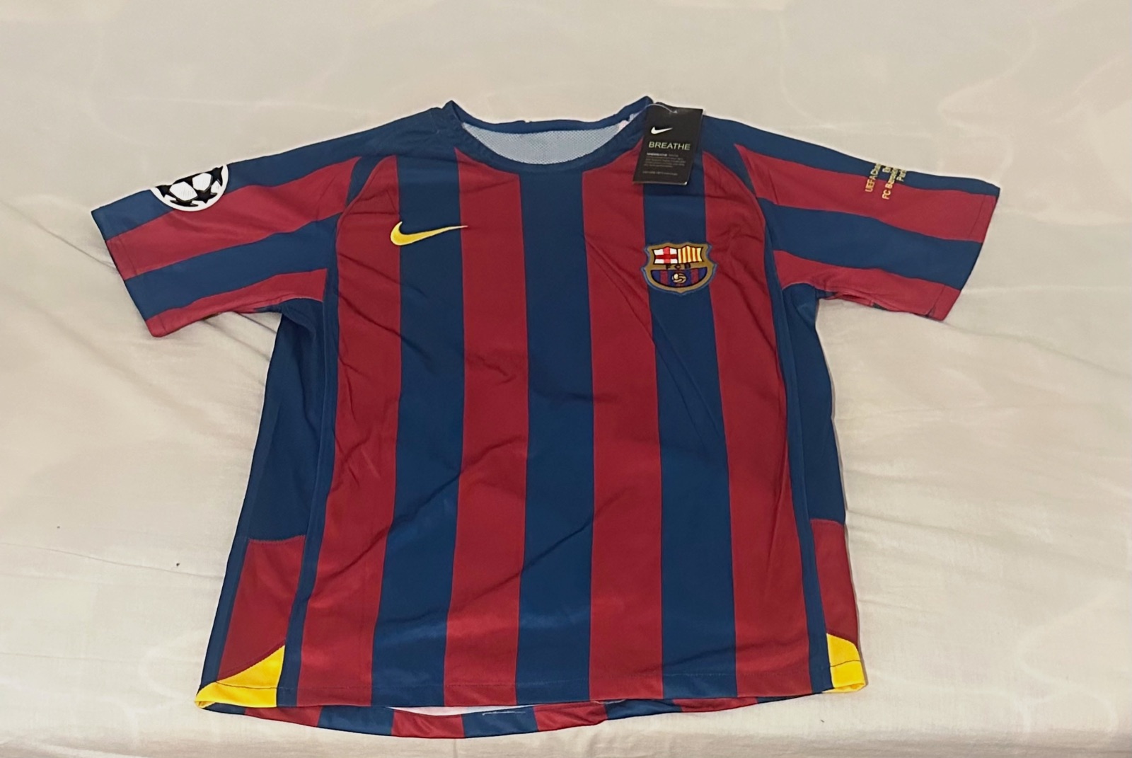 Maillot Barça, Ronaldinho – Nike – taille L 3
