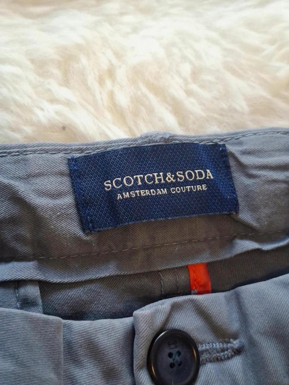 Chino / Pantalon Casual Scotch & Soda (Modèle Stuart) - Gris Bleu / Bleu Gris - Taille W31 / L32 – Scotch & Soda – taille W31 | FR 40 3