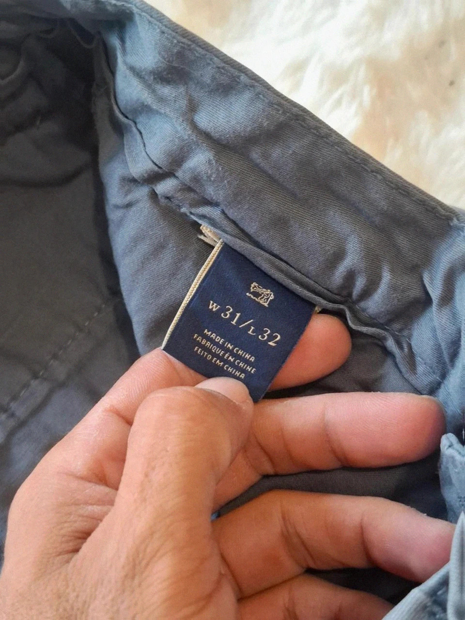 Chino / Pantalon Casual Scotch & Soda (Modèle Stuart) - Gris Bleu / Bleu Gris - Taille W31 / L32 – Scotch & Soda – taille W31 | FR 40 5