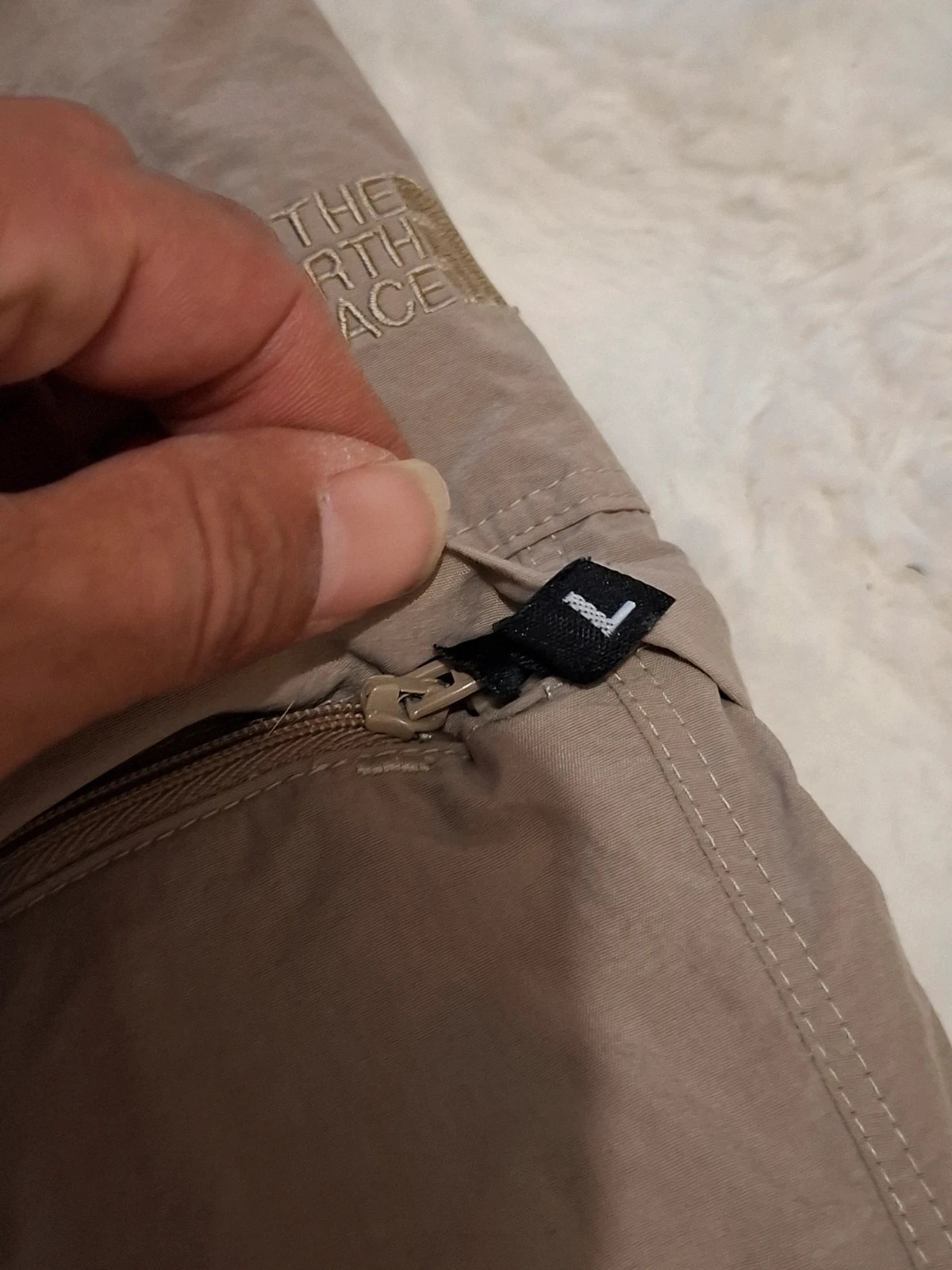 Pantalon Convertible / Randonnée Beige The North Face T.XS Long / TP Long – The North Face – taille XS / 34 / 6 3