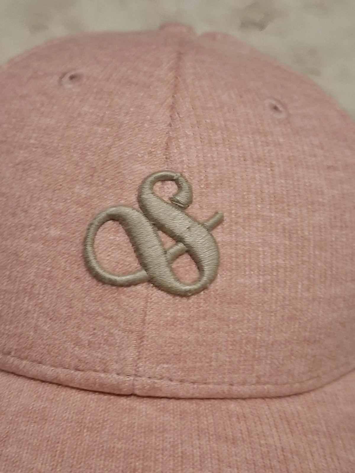 Casquette rose poudré Scotch & Soda - Broderie logo - Taille réglable – Scotch & Soda – taille Taille unique 2