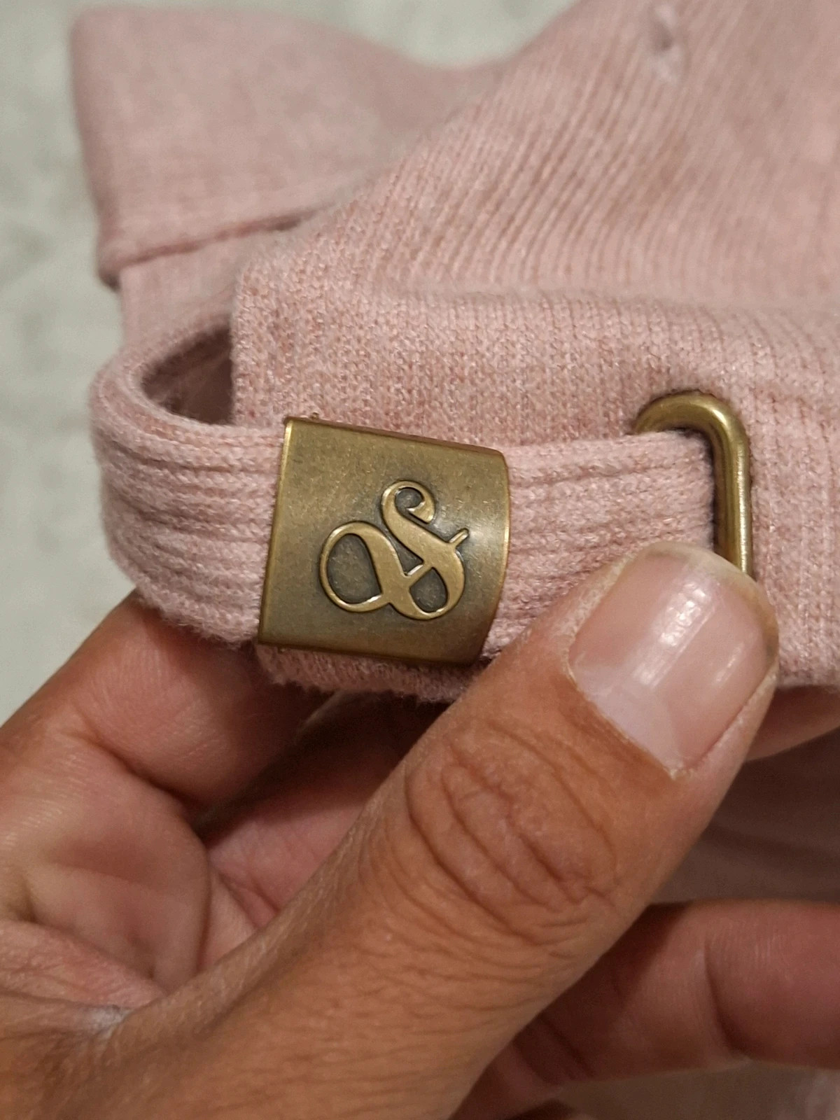Casquette rose poudré Scotch & Soda - Broderie logo - Taille réglable – Scotch & Soda – taille Taille unique 5