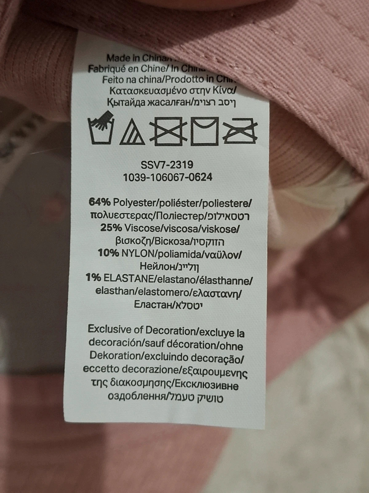 Casquette rose poudré Scotch & Soda - Broderie logo - Taille réglable – Scotch & Soda – taille Taille unique 3