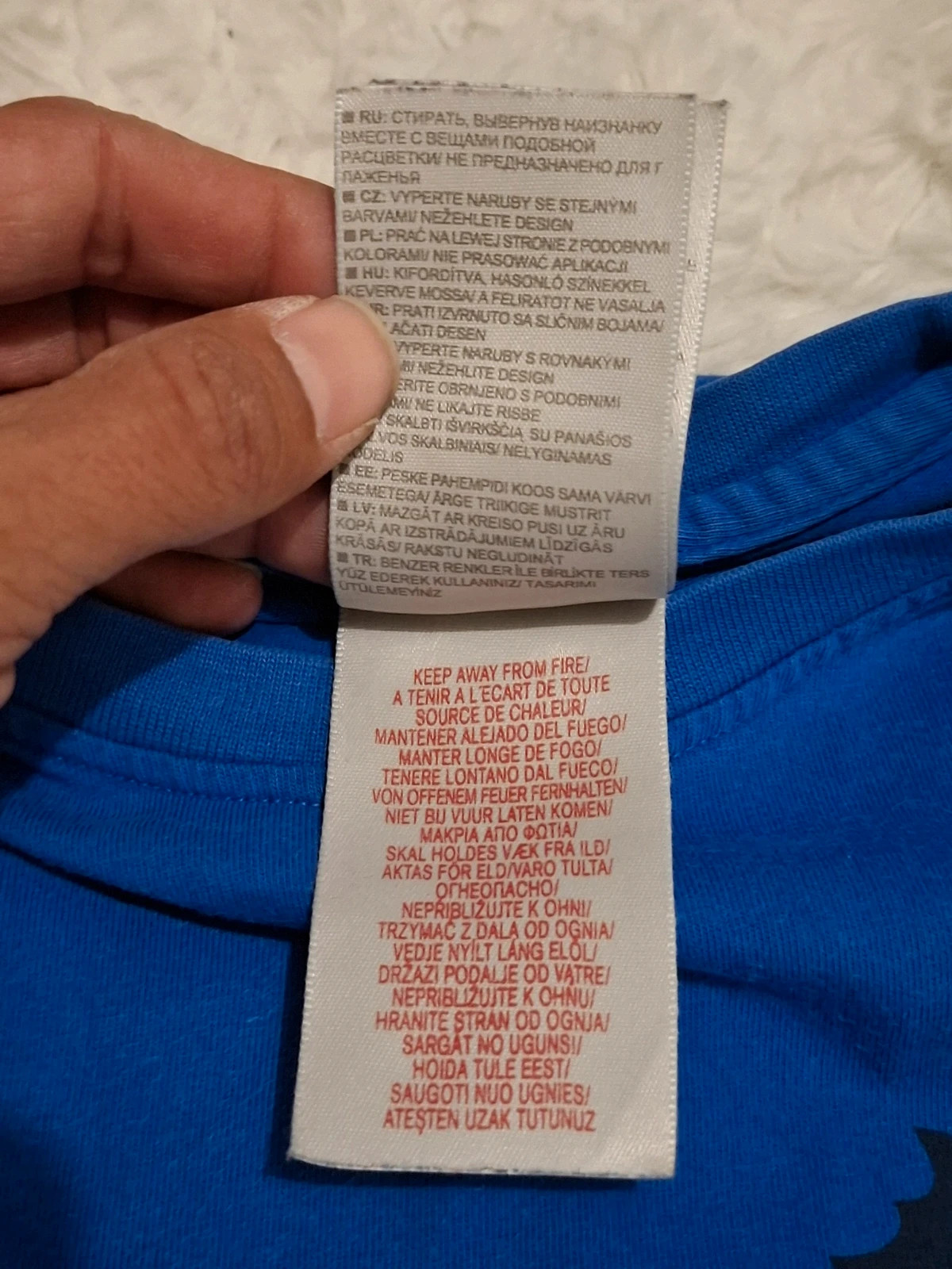 T-shirt vintage Nike Équipe de France - Bleu - Coq rétro et Swoosh - Taille M – Nike – taille M 5