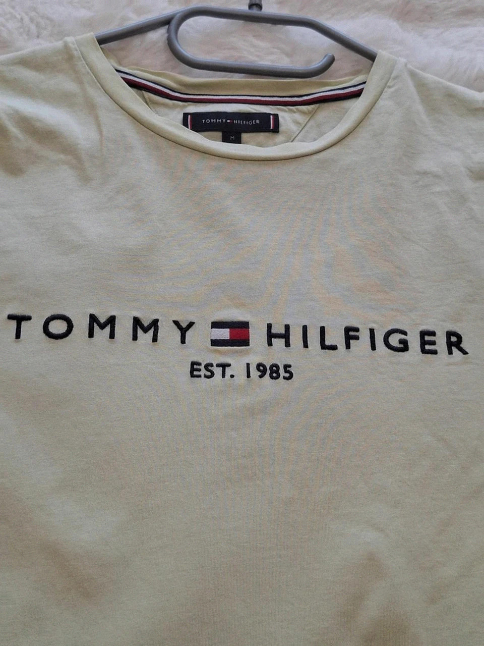 T-shirt Tommy Hilfiger Est. 1985 - Vert Pastel / Anis - Taille M – Tommy Hilfiger – taille M 3