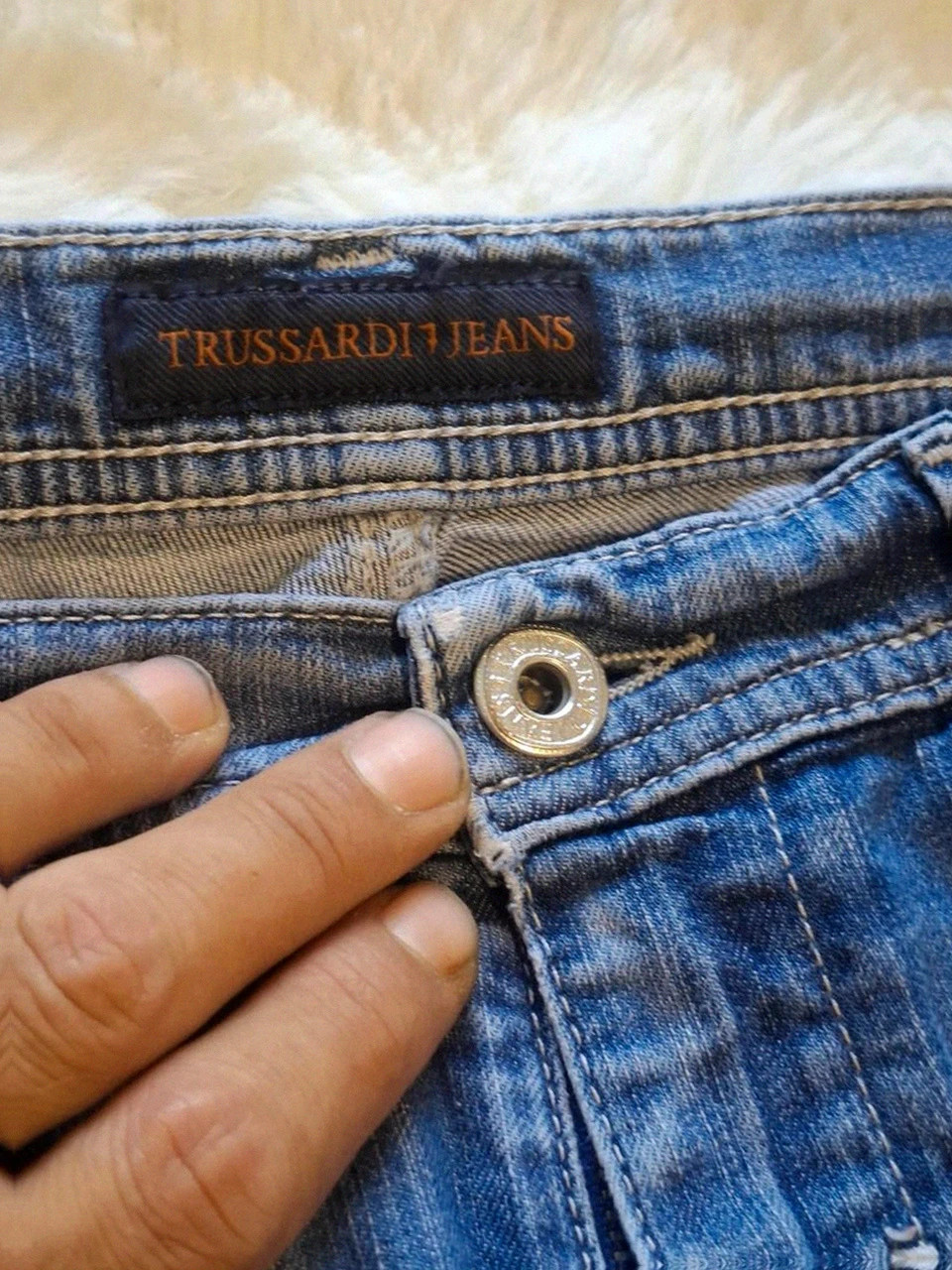 Jean Trussardi Jeans Délavage Clair - Taille 30 / 44 – Trussardi – taille W30 | FR 40 4