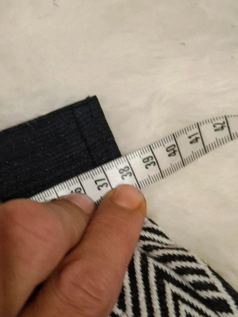 Jupe noire et blanche graphique courte Mosquitos - Taille M (Très bon état) – Mosquitos – taille M / 38 / 10 5