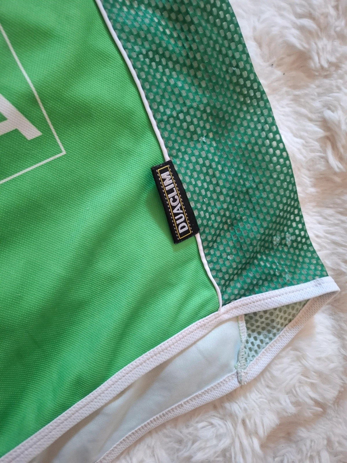 Maillot de football vintage AS Saint-Étienne (ASSE) Domicile 2004-2005 - Vert - Duarig - Taille XS – Duarig – taille XS 4