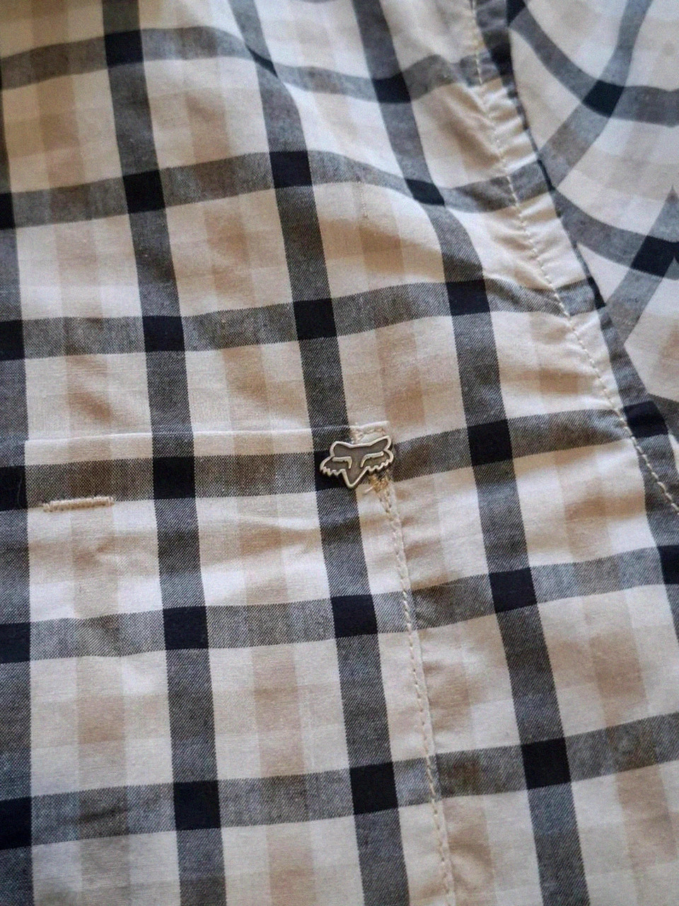 Chemise à Carreaux Manches Courtes Fox Racing - Taille M – Fox – taille M 3