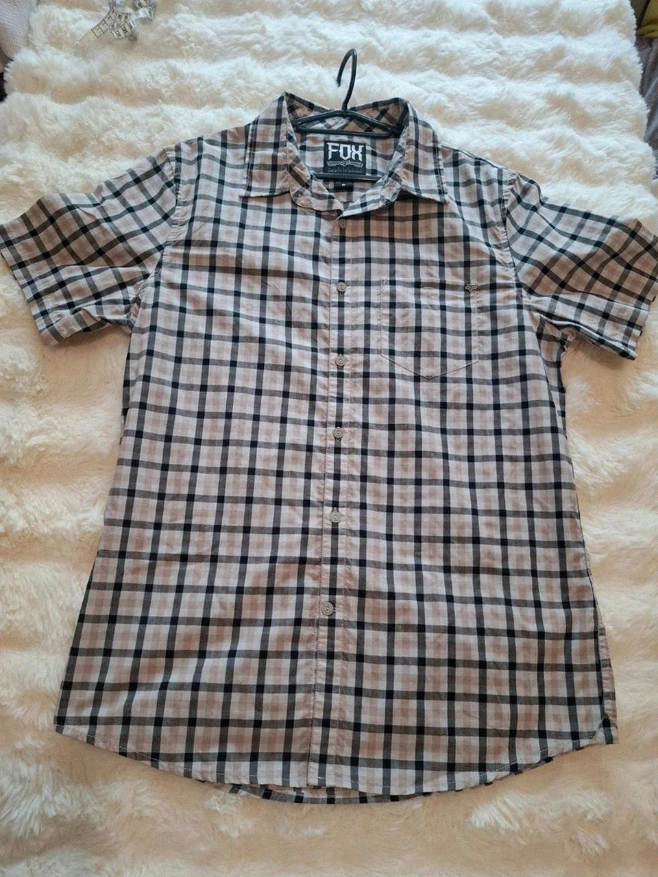 Chemise à Carreaux Manches Courtes Fox Racing - Taille M – Fox – taille M 2