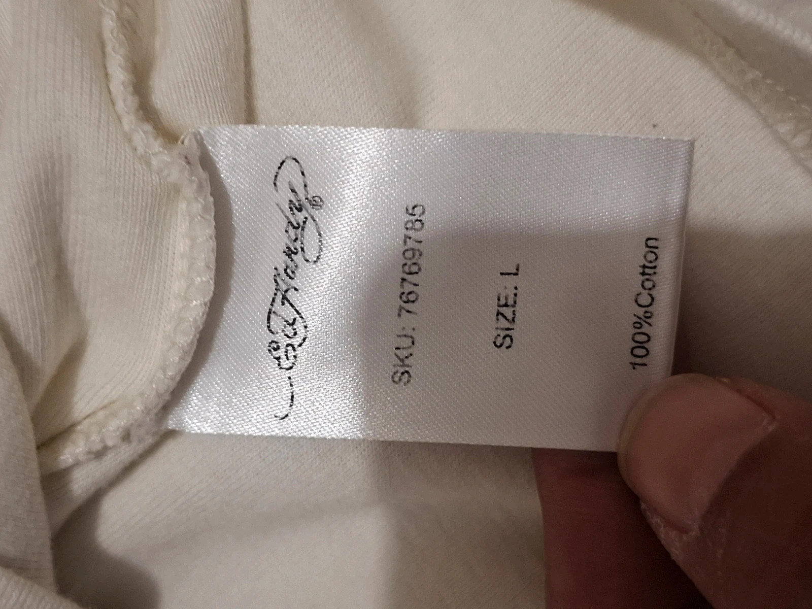 T-shirt graphique Ed Hardy x Urban Outfitters - Écru / Blanc cassé - Taille L – Ed Hardy – taille L / 40 / 12 4