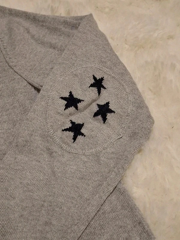 Pull-over Gris Tommy Hilfiger Col V en Cachemire et Coton Taille XS / 14 Ans – Tommy Hilfiger – taille XS 5