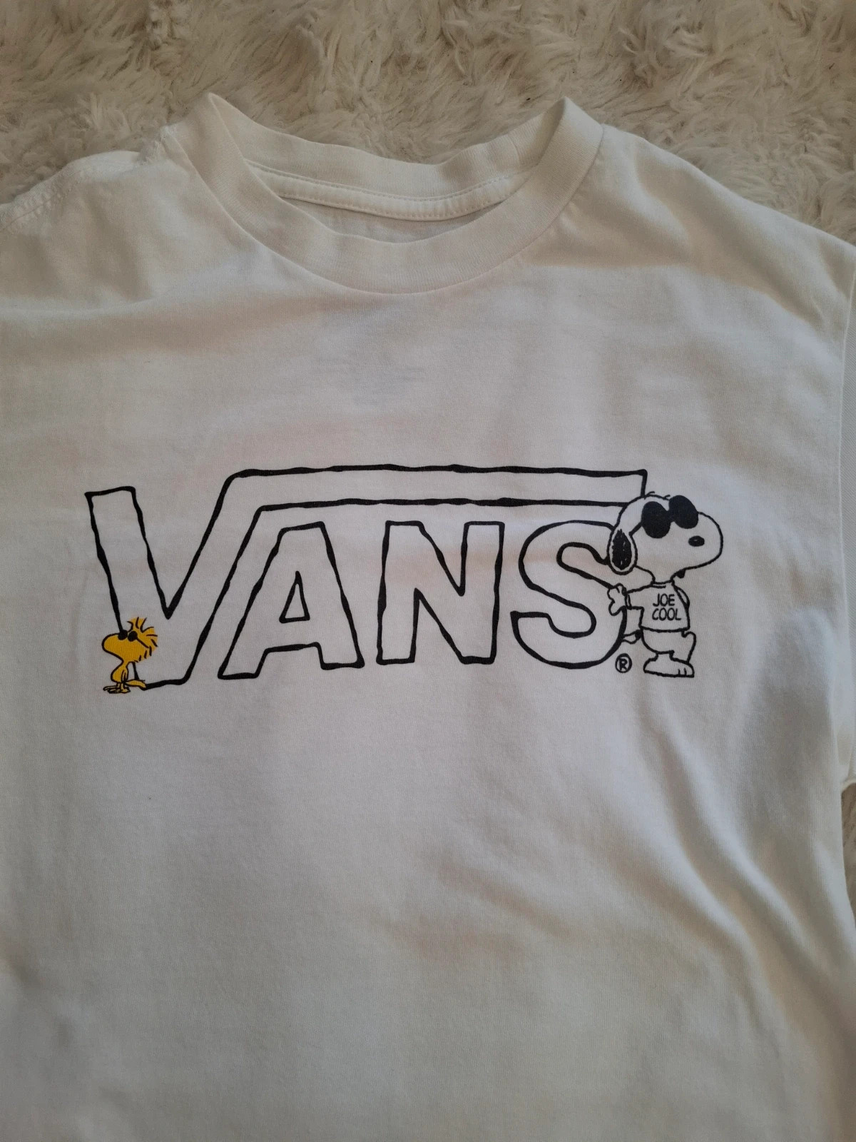 T-shirt Vans x Peanuts Snoopy - Blanc - Taille S – Vans – taille S 2