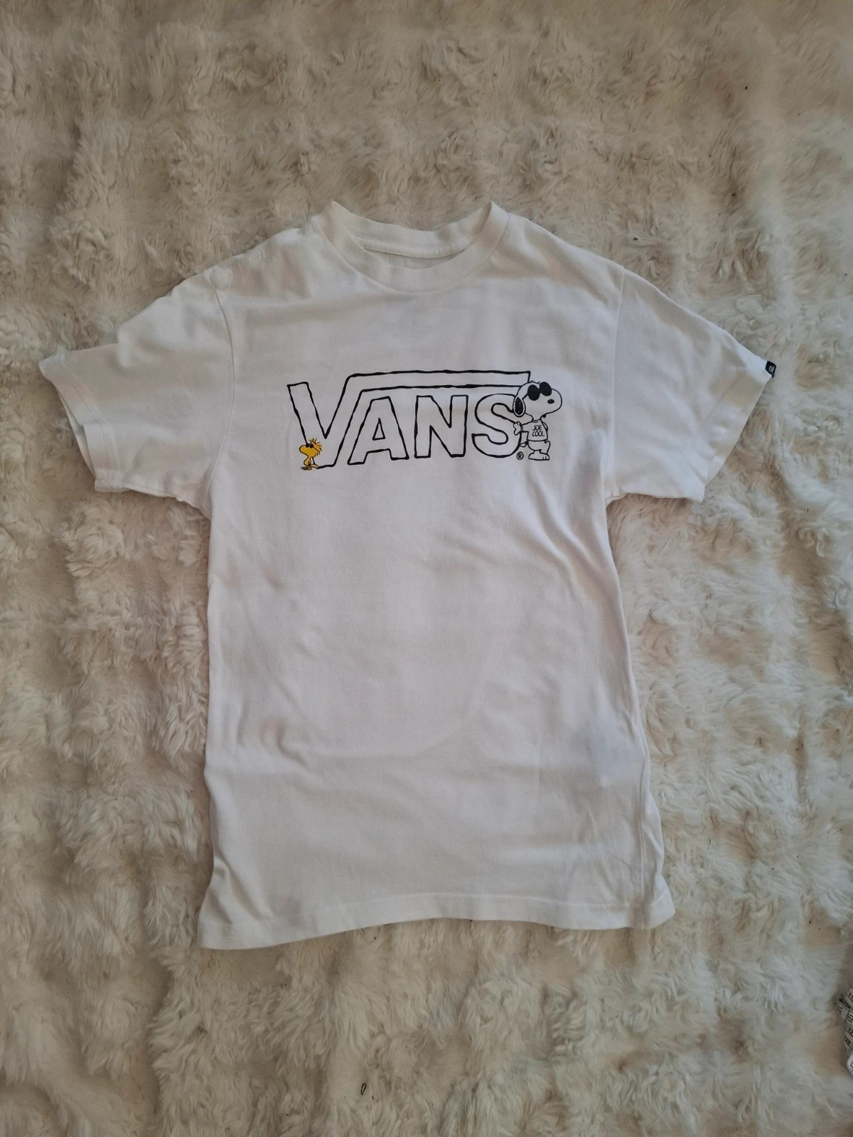 T-shirt Vans x Peanuts Snoopy - Blanc - Taille S