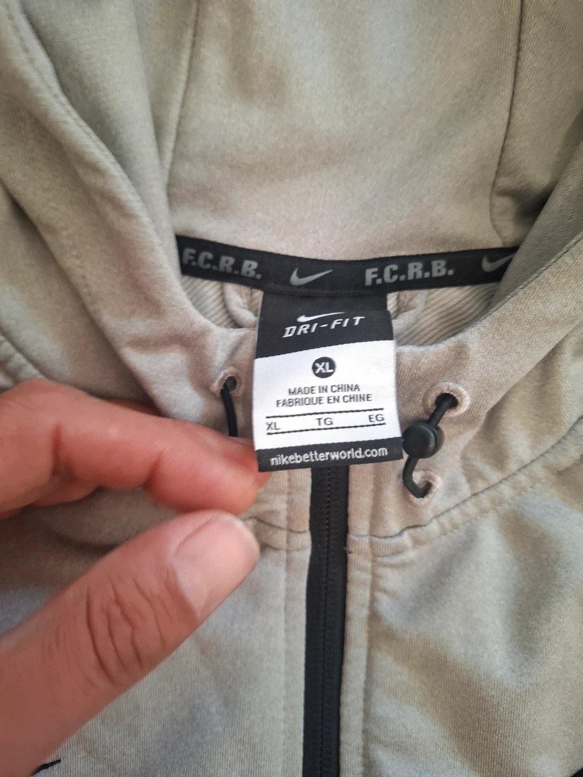 Veste zippée à capuche Nike F.C. Real Bristol FCRB Dri-Fit taille XL – Nike – taille XL 5
