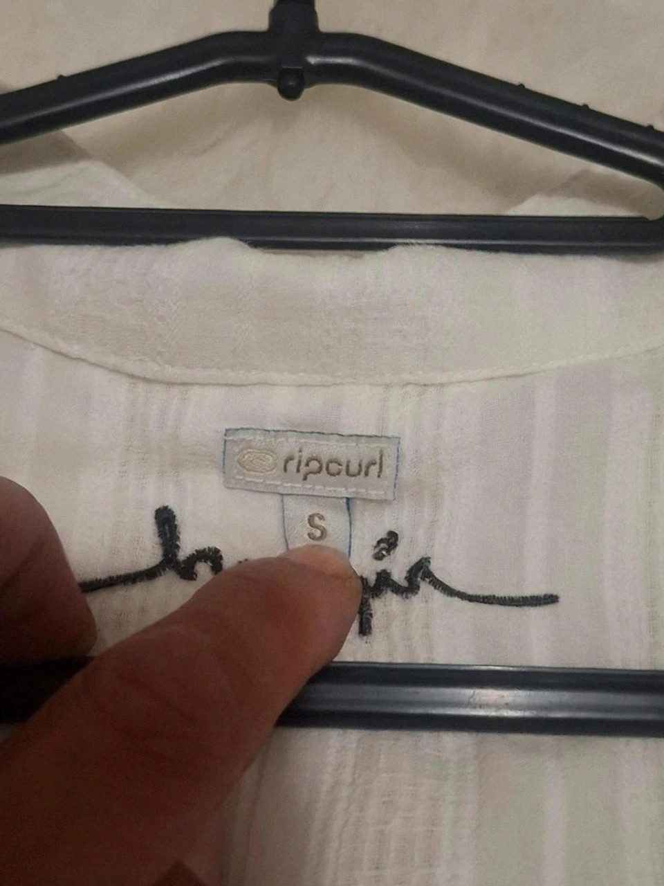 Débardeur ajouré blanc Rip Curl - Taille S – Rip Curl – taille S / 36 / 8 3