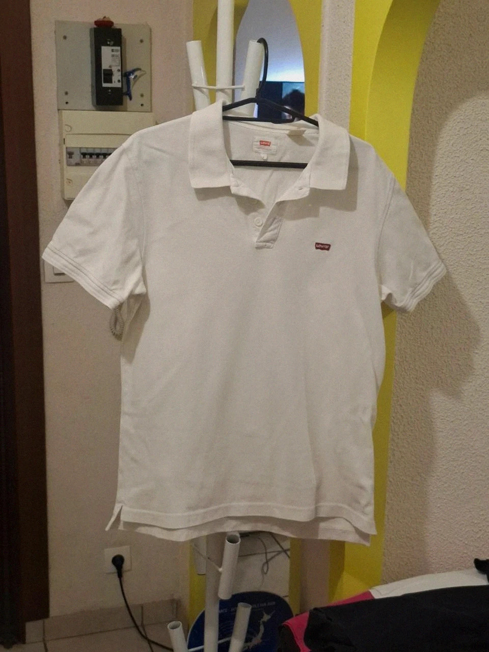 Polo Blanc Levi's Classic - Taille S – Levi's – taille S 2