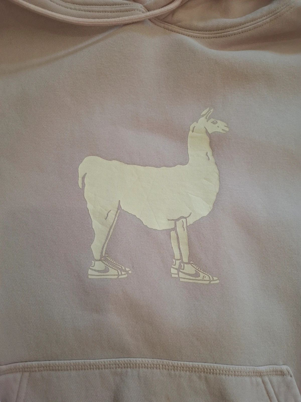 Sweat à capuche rose Nike SB lama graphique brodé taille L – Nike SB – taille L 3
