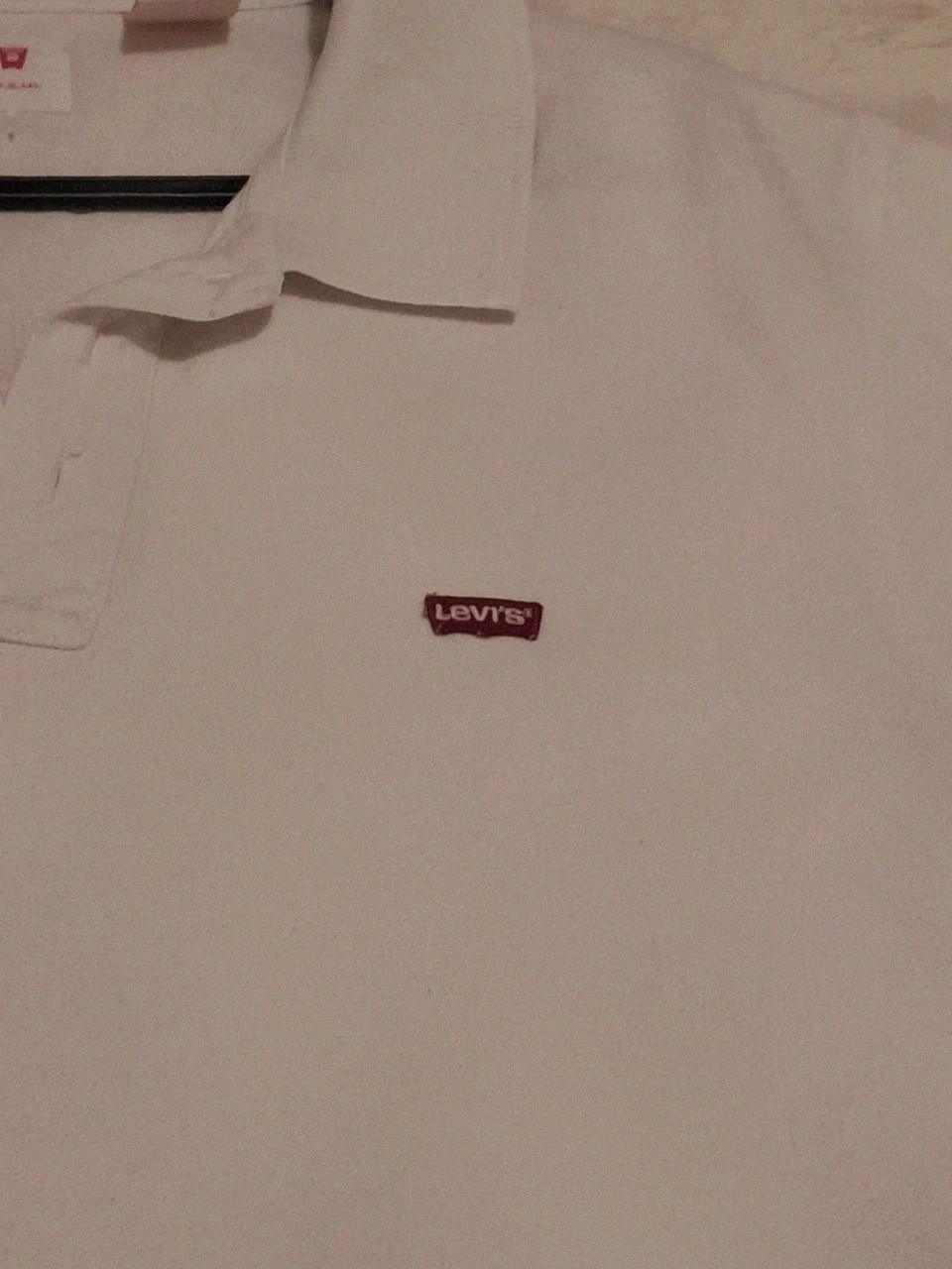 Polo Blanc Levi's Classic - Taille S – Levi's – taille S 3