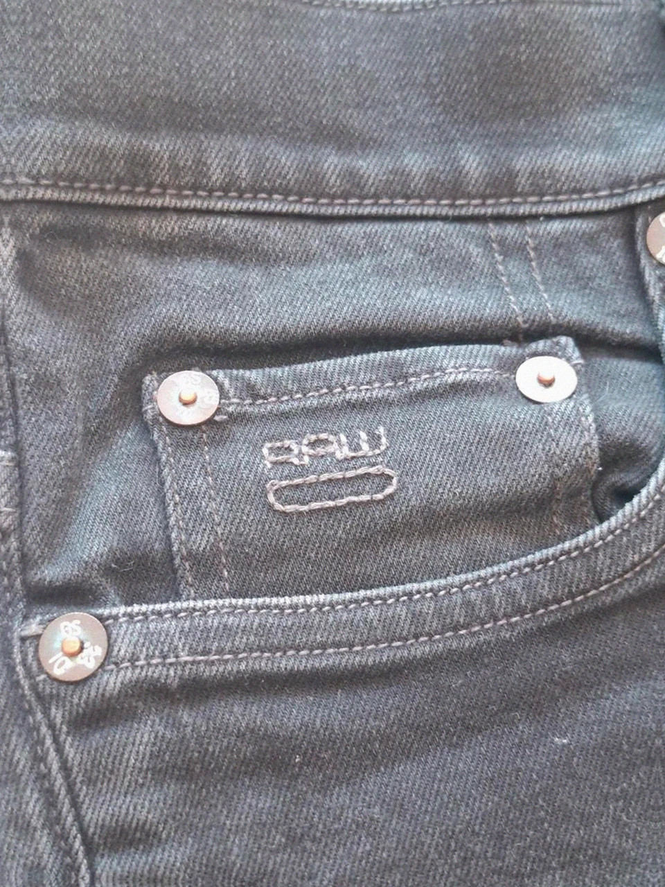 Jean 3301 G-Star Raw Slim - Noir délavé - W29 L34 – G-Star RAW – taille W29 | FR 38 2