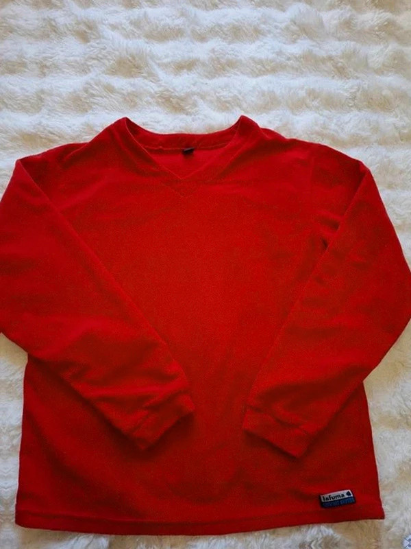 Lafuma Sweat polaire Rouge Confort System T.M