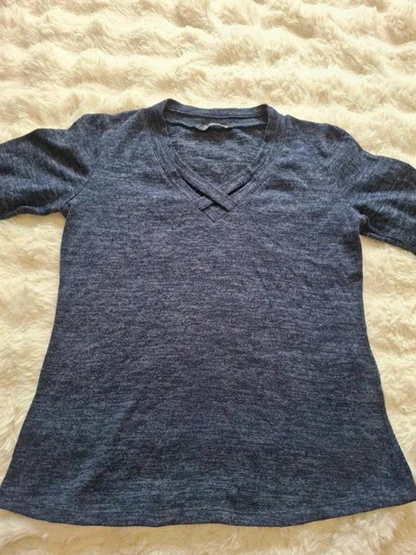 Pull-over Fred Sabatier Chiné Bleu T.38 (FR 38) – Fred Sabatier – taille M / 38 / 10 3