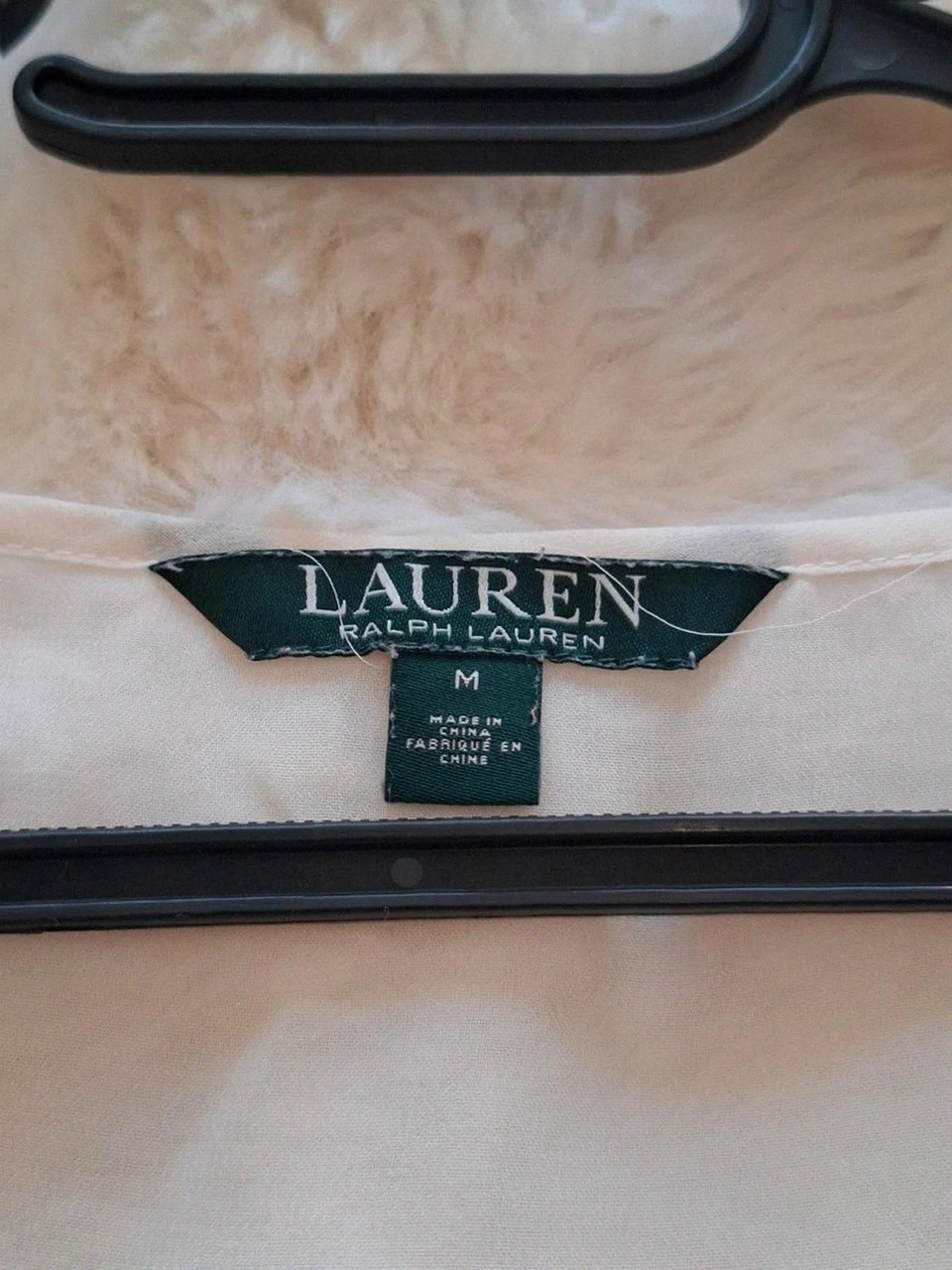 Débardeur fluide écru / blanc cassé Lauren Ralph Lauren - Taille M – Ralph Lauren – taille M / 38 / 10 3
