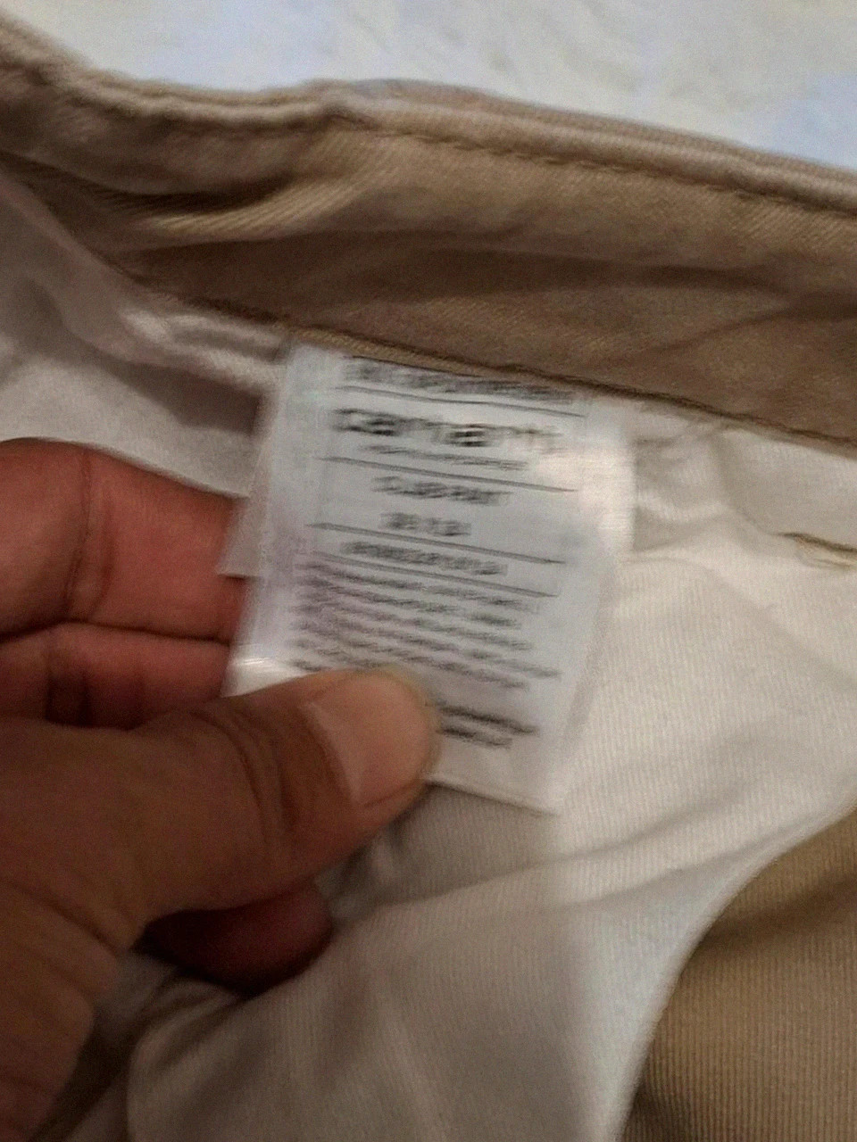 Pantalon Beige Chino / Pantalon Casual Carhartt T.36 – Carhartt – taille W36 | FR 46 2