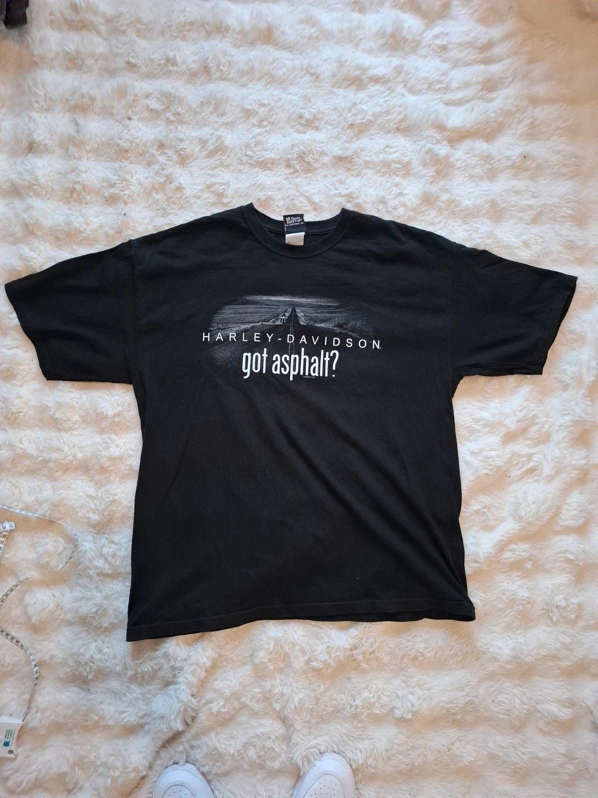 T-shirt noir Harley-Davidson Jeddah Arabie Saoudite Made in USA taille XL
