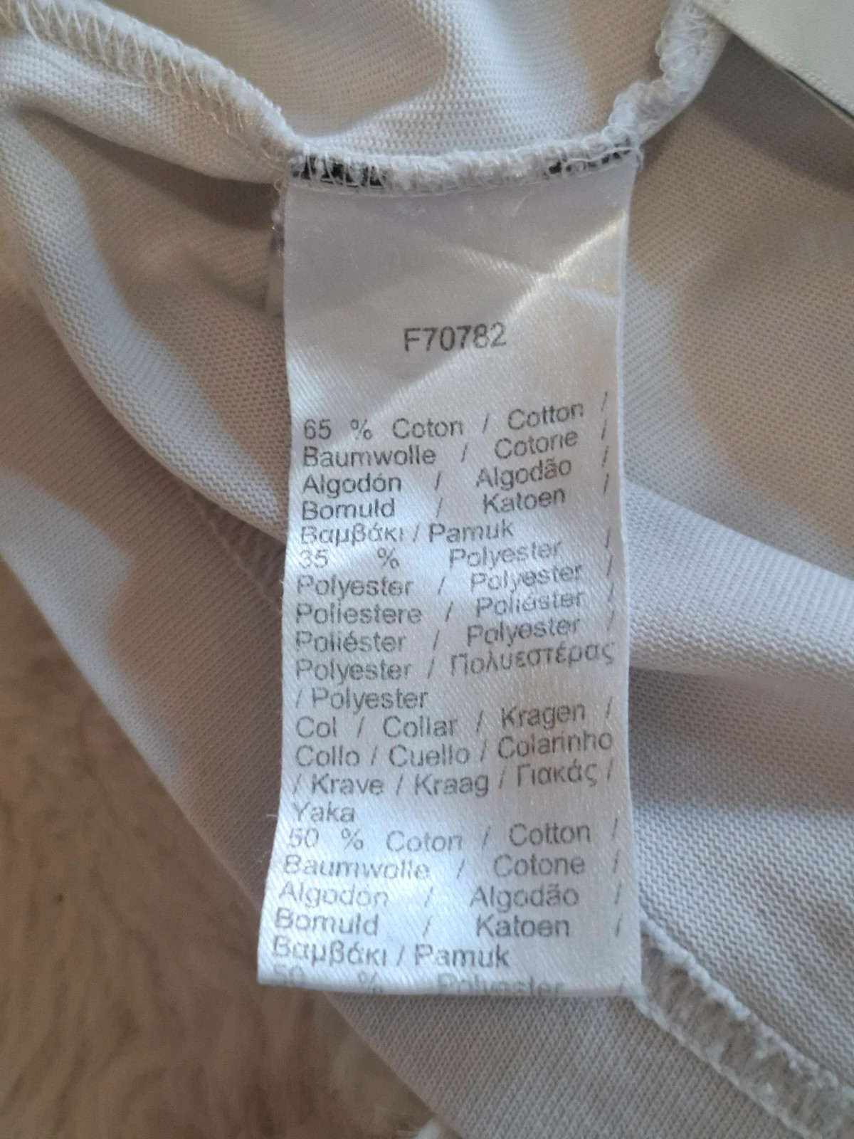 T-shirt technique Lacoste Sport Ultra Dry blanc logo brodé taille L / FR 5 – Lacoste – taille L 4