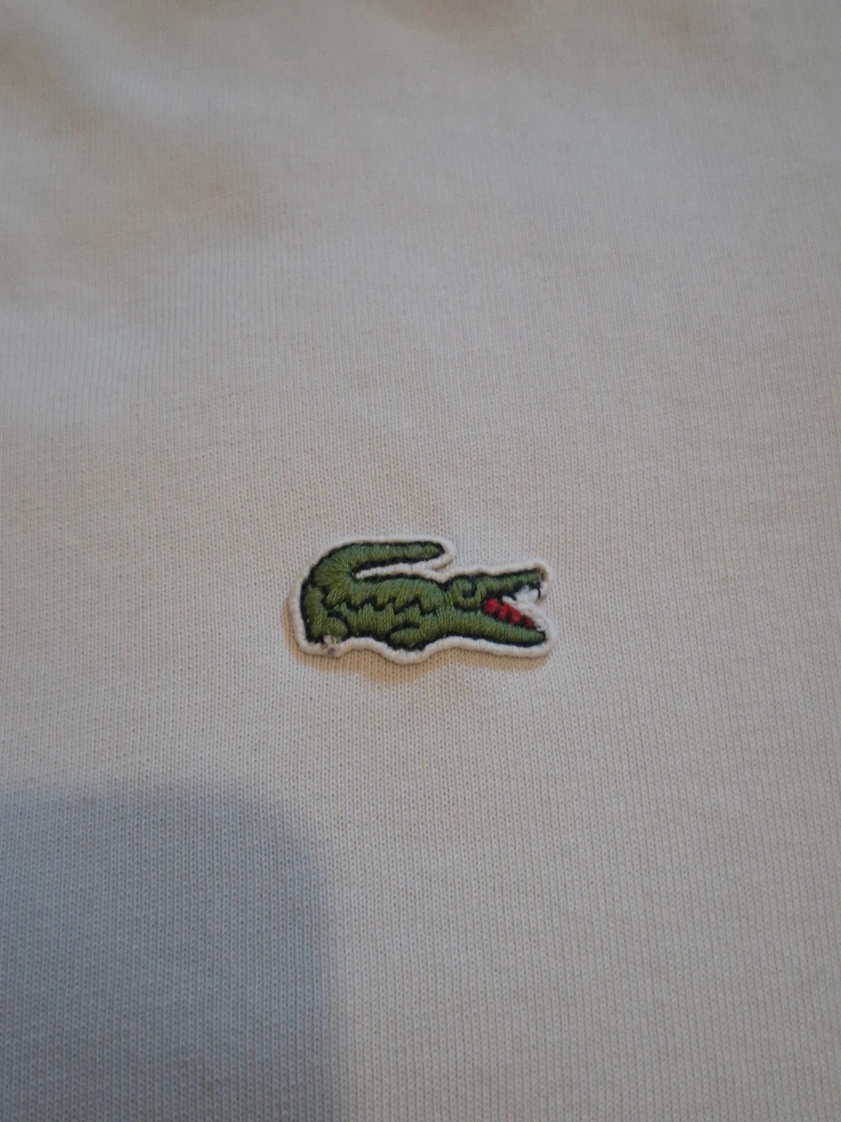 T-shirt technique Lacoste Sport Ultra Dry blanc logo brodé taille L / FR 5 – Lacoste – taille L 2