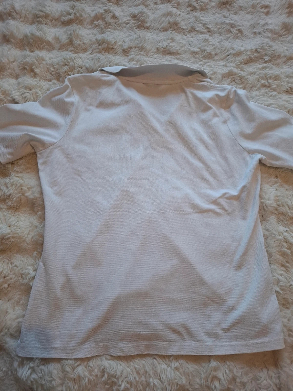 Polo blanc Gant écusson brodé classique coupe droite taille M – GANT – taille M 5