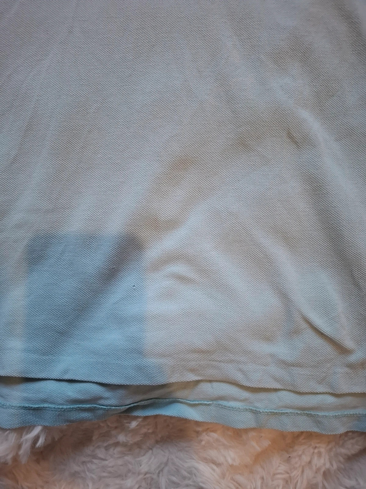 Polo bleu clair Polo Ralph Lauren logo rose brodé taille M – Ralph Lauren – taille M 5