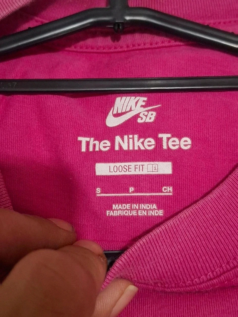 T-shirt Nike SB The Nike Tee - Taille S Loose Fit Rose – Nike SB – taille S 4