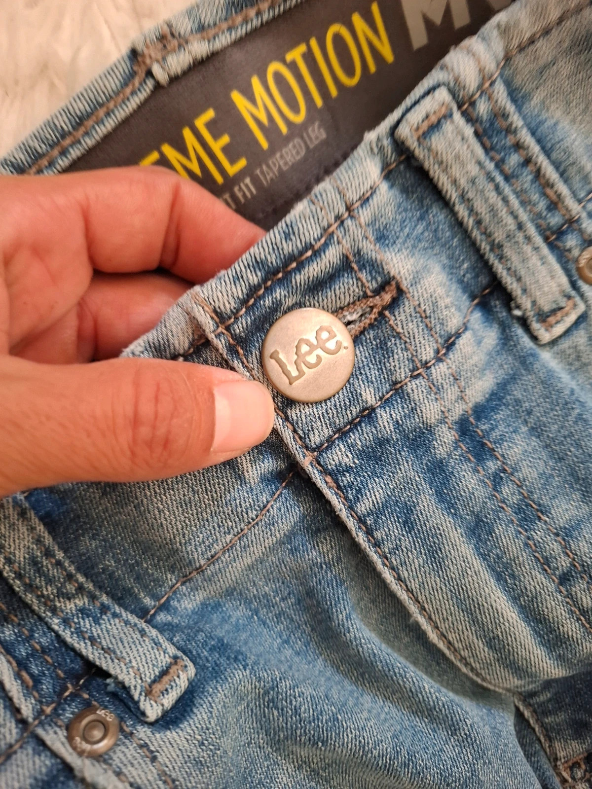 Jean Lee Extreme Motion MVP straight fit délavé taille W29 L30 – Lee – taille W29 | FR 38 3
