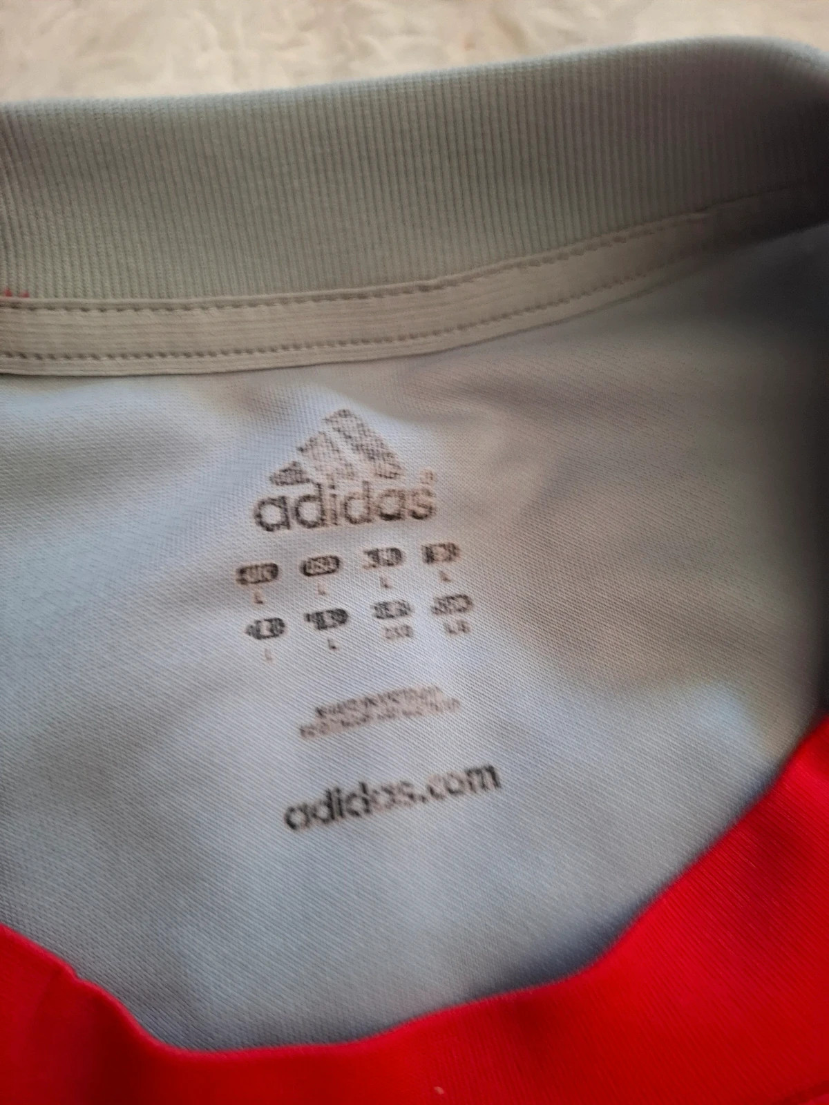 T-shirt de sport Adidas Climacool rouge et gris rétro 2006 taille L – adidas – taille L 3