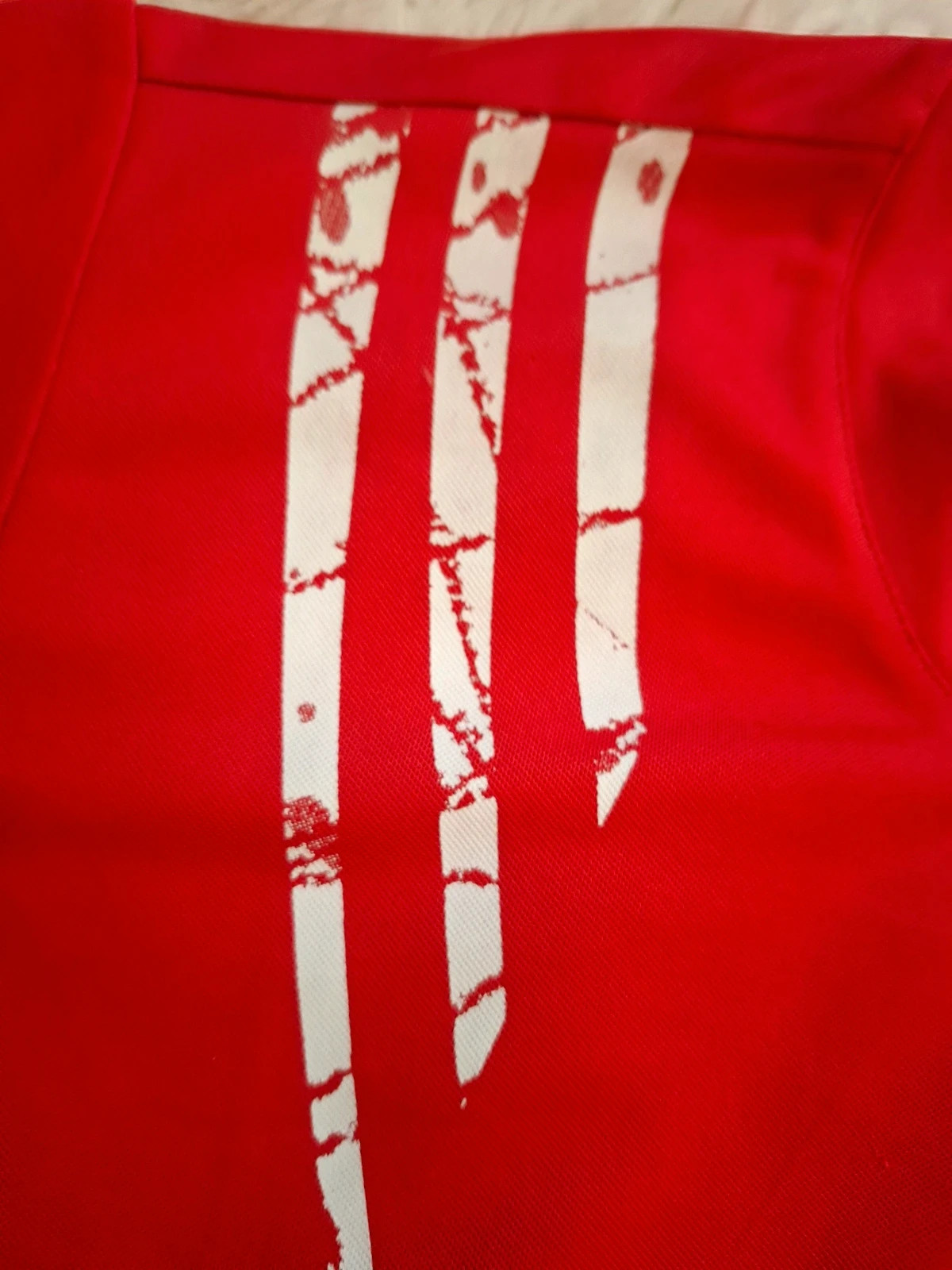 T-shirt de sport Adidas Climacool rouge et gris rétro 2006 taille L – adidas – taille L 5