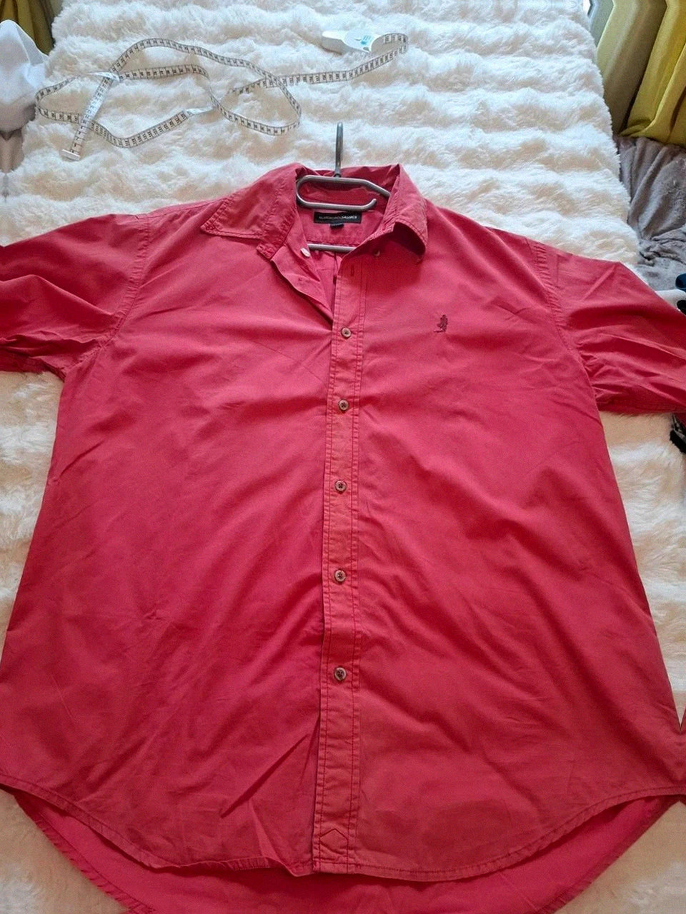 Chemise vintage rouge Marlboro Classics manches courtes - Taille XL – Marlboro Classics – taille XL 2