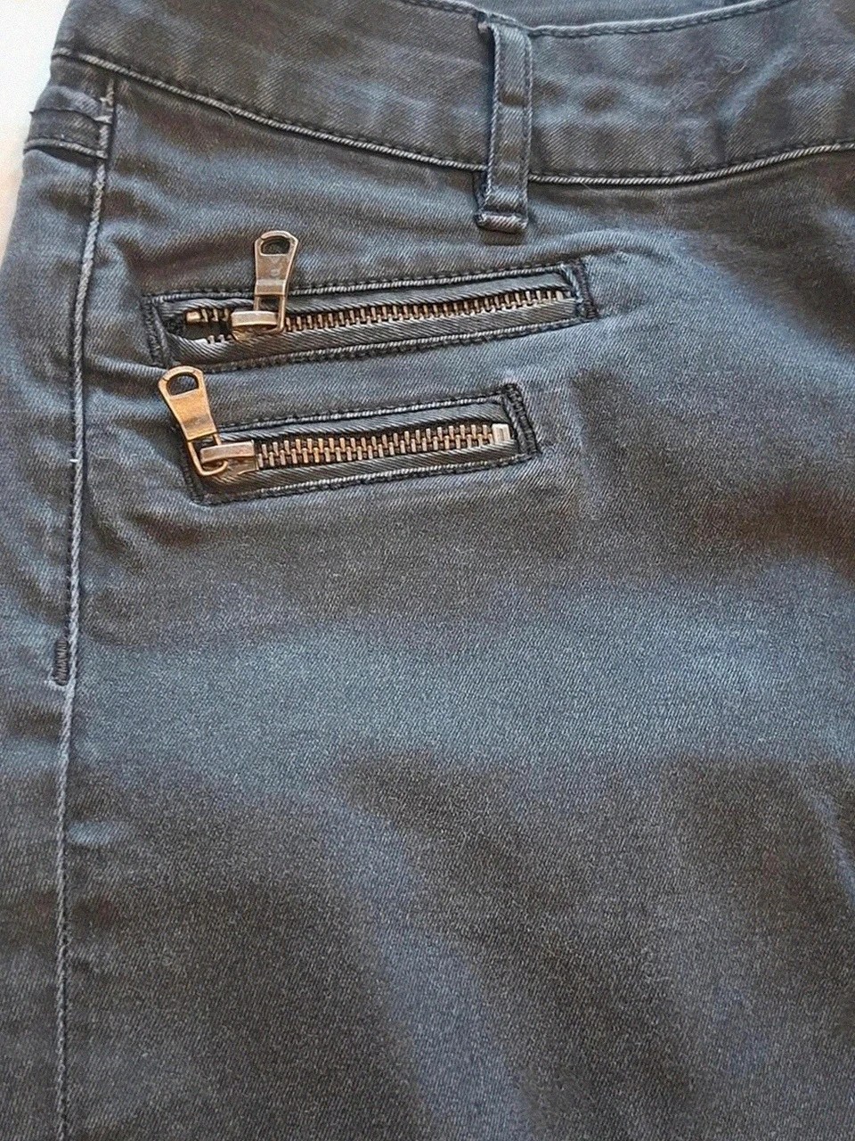 Jean Slim Kaporal - Noir délavé - Taille 28 (FR 38) – Kaporal – taille M / 38 / 10 2