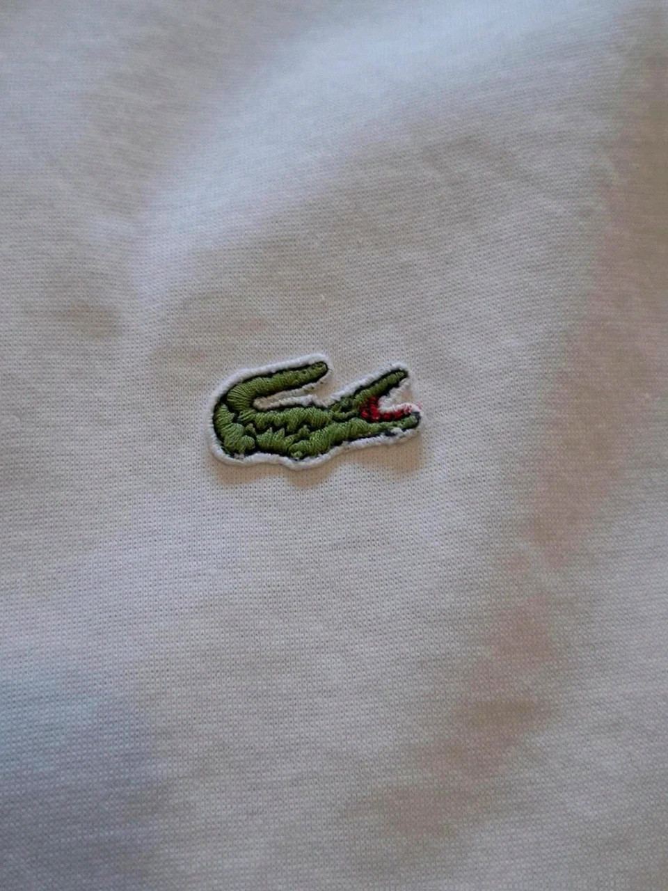 T-shirt vintage blanc en coton Lacoste - Taille L / 5 – Lacoste – taille L 3