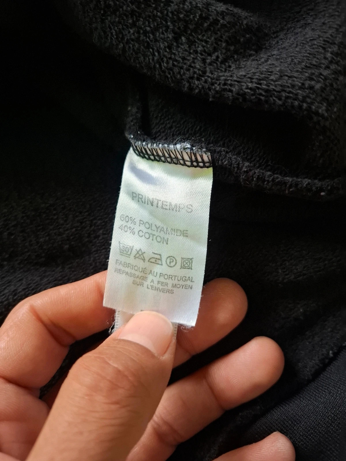 Sweat noir Play It Classy Claudie Pierlot x Printemps édition limitée 2014 taille S – Claudie Pierlot – taille S 4