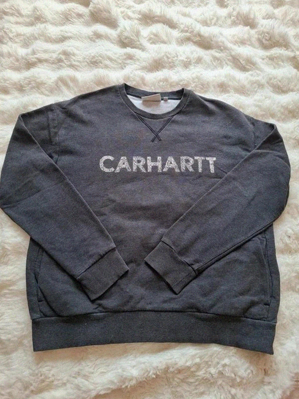 Sweat Carhartt WIP Gris W' Holbrook Freehand Sweat T.XS