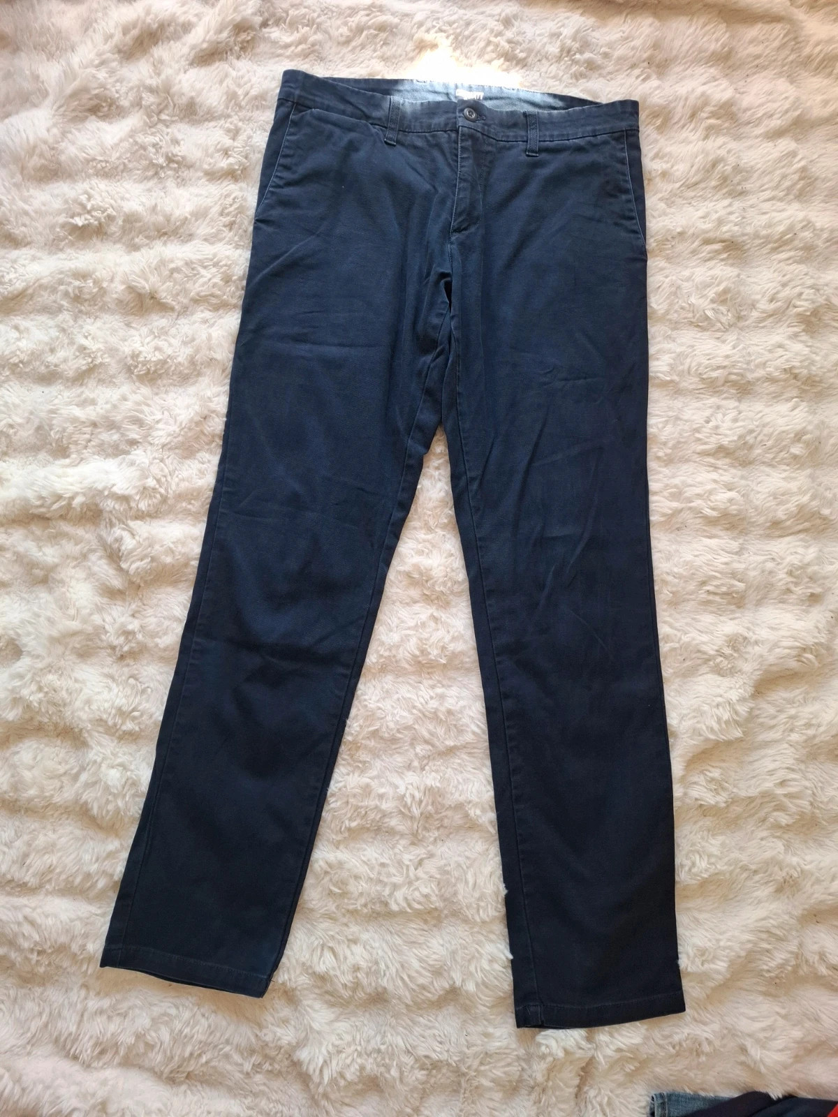 Pantalon chino slim Carhartt WIP Sid Pant bleu marine taille 33/34
